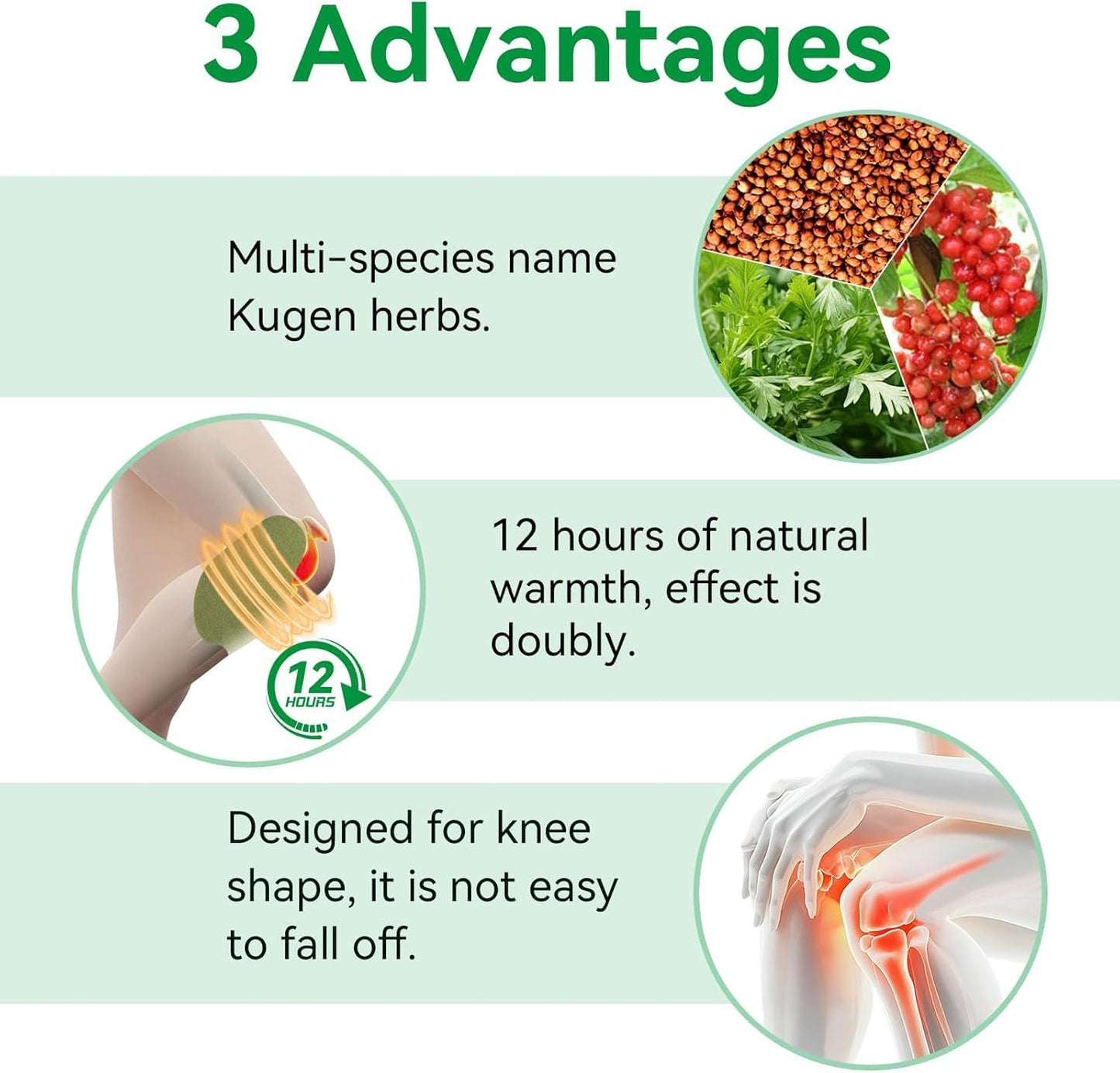 Herbal Knee Pain Relief Patches